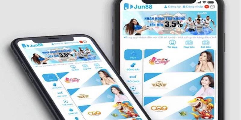 App Jun88 tối ưu cho di động cực tiện lợi